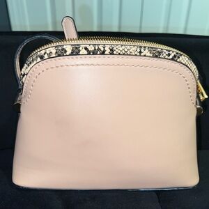 A New Day Crossbody Bag with Snakeskin Accent